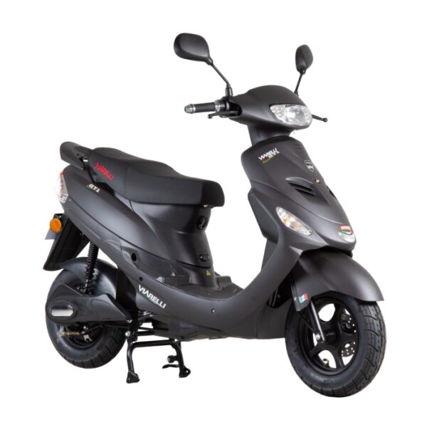 Elmoped Viarelli GT1E Mattsvart Klass 2 - 45 km/h